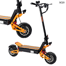 Офроуд електрическа тротинетка 5000W 52V 28Ah с хидравлични спирачки - SC23